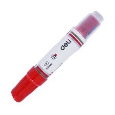 Deli E6820 – Boîte de 10 Marqueurs Rechargeables pour Tableau Blanc Effaçables à Sec – Couleurs au Choix