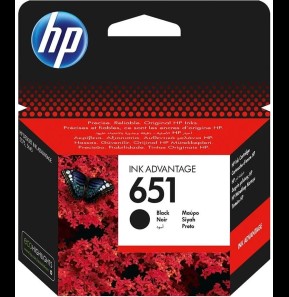 [C2P10AE] Cartouche HP 651 Noire - Encre d'Origine pour DeskJet Ink Advantage