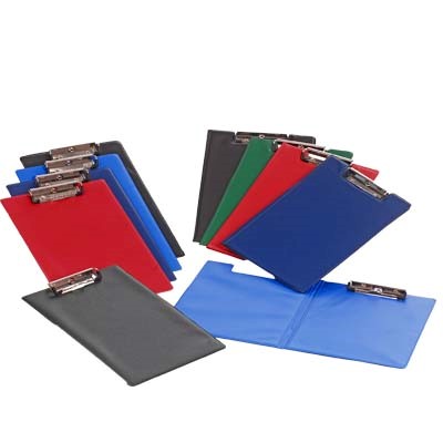 [FCB05] Lot de 5 porte-blocs simples A4 SICLA en PVC – 5 coloris au choix