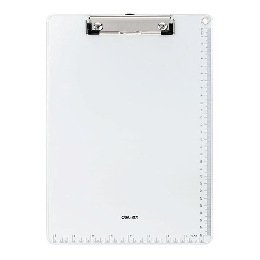 [64504] Porte-bloc en métal DELI 64504 avec cadre en aluminium – 22,5 x 31,5 x 0,3 cm – Argent
